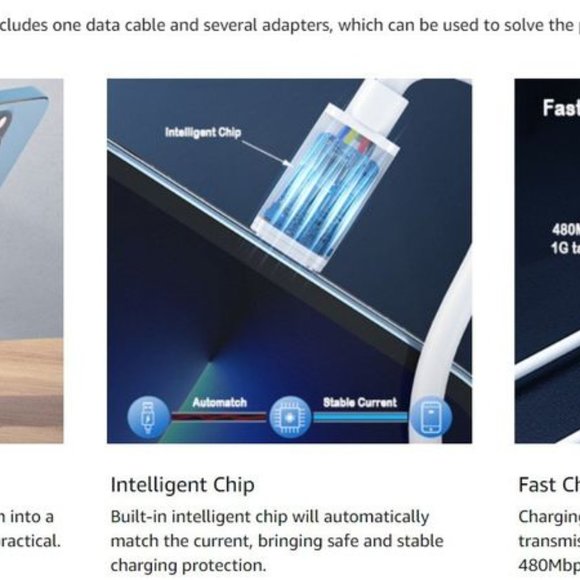 REMAX RC-190 WANBO SERIES 60W MULTIFUNCTION DATA CABLE SET DATA CABLE SET - Picture 3 of 5